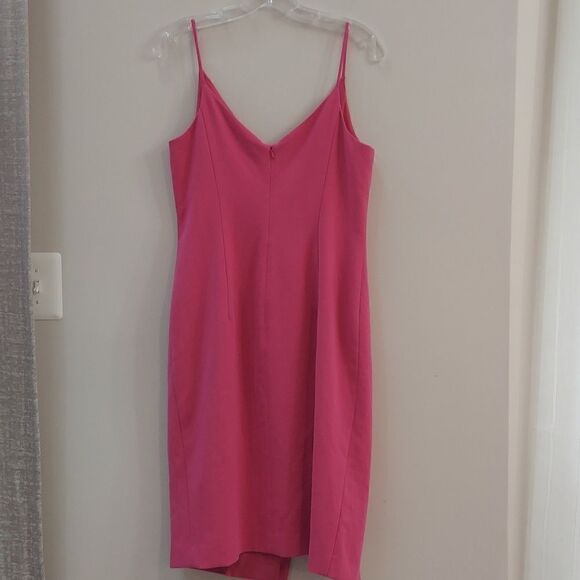 Black Halo French Rose Mystic Sheath Dress Sz 8 - Picture 4 of 9